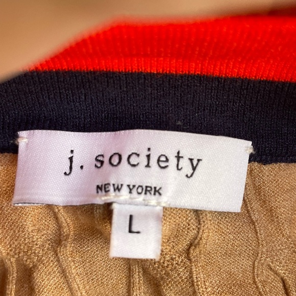 Women's J.Society Cardigan Sweater - Sz. L - Picture 3 of 3